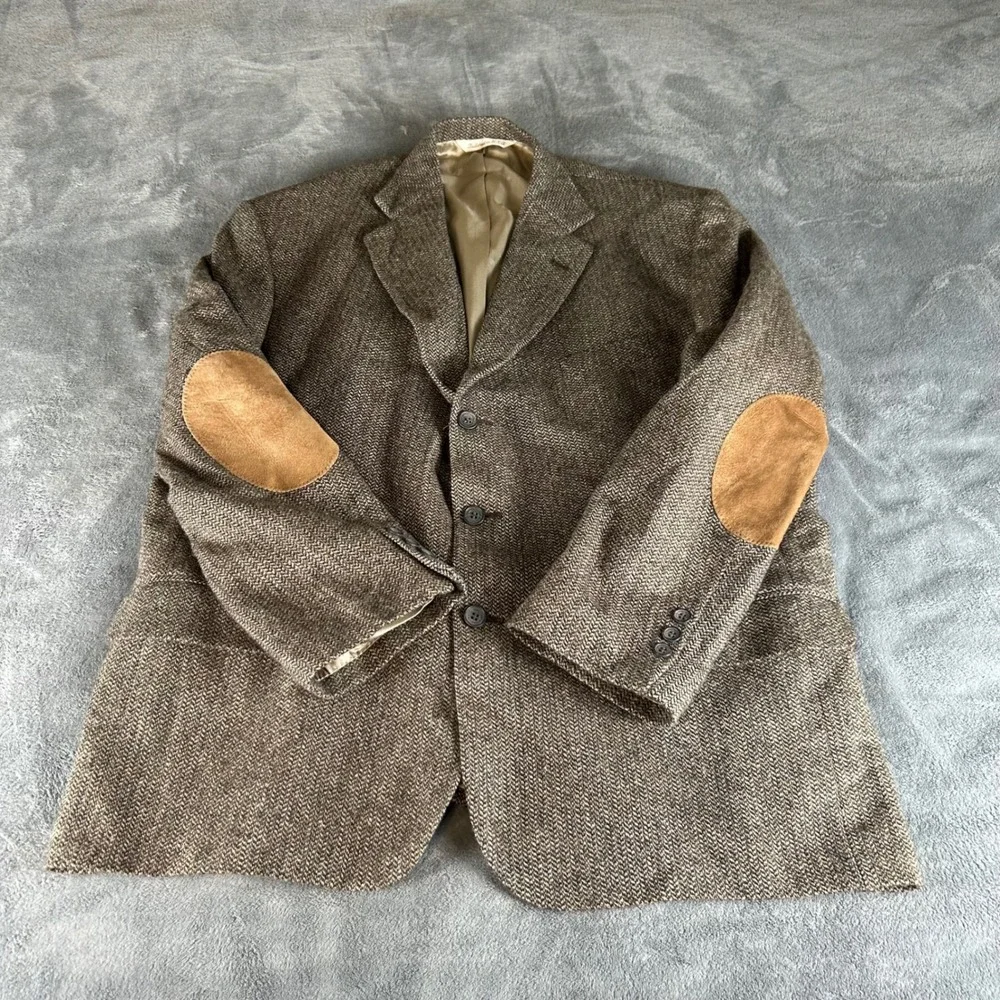 Stafford herringbone tweed